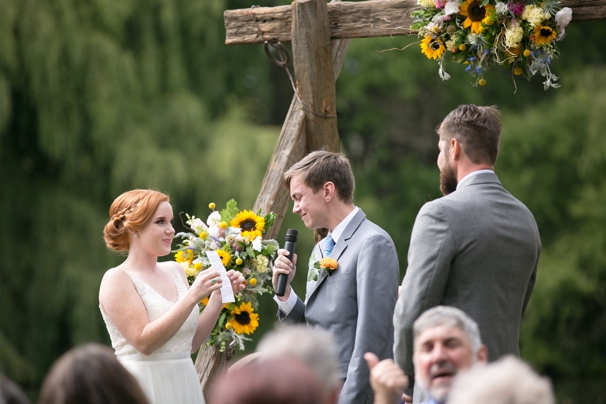sunflowers, country wedding, petaluma wedding, barn wedding